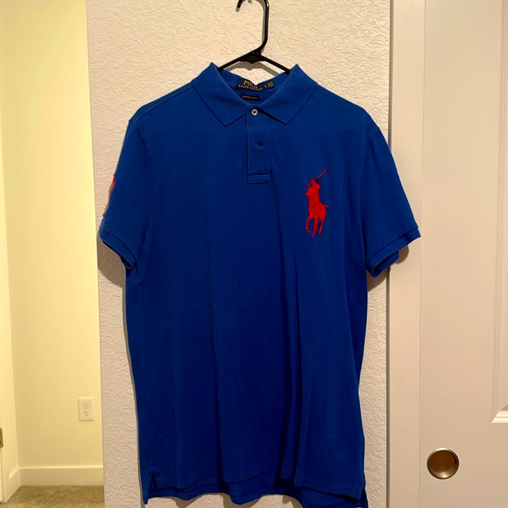 Polo Ralph Lauren Blue polo shirt Size L
